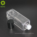 Square plastic bottle cosmetic cream essential oil packing pet bottle mold compactor